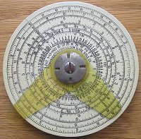 Gilson Midget Type IV Circular Slide Rule