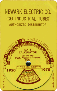 Newark Electric Date Calculator