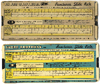 Shure Reactance Slide Rule