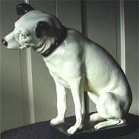 RCA Victor Nipper Statue