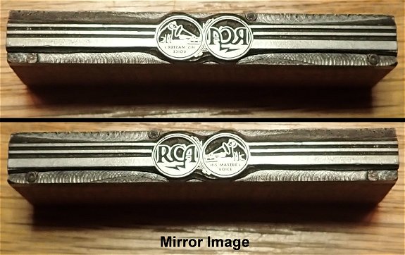 RCA Nipper Printers Block