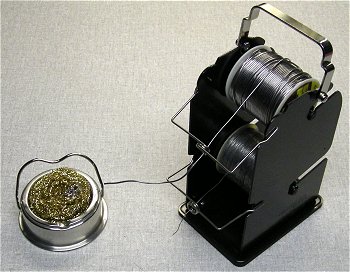 Brass Wool and Dual Solder Holder