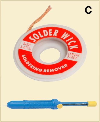 De-soldering tools