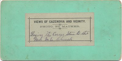 H. S. Mather, Cazenovia N. Y.