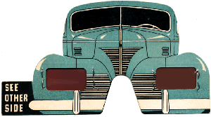 1939 Chrysler 3D Glasses