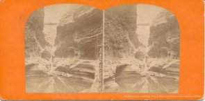 Watkins Glenn stereoview image