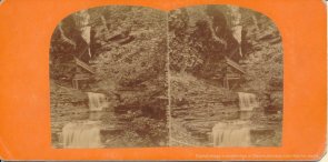 Watkins Glenn stereoview image