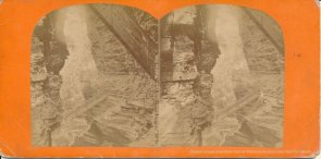 Watkins Glenn stereoview image
