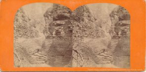 Watkins Glenn stereoview image